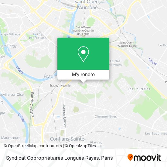 Syndicat Copropriétaires Longues Rayes plan