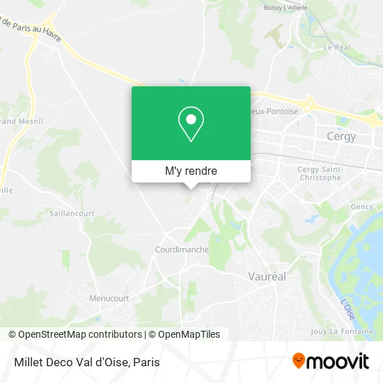 Millet Deco Val d'Oise plan
