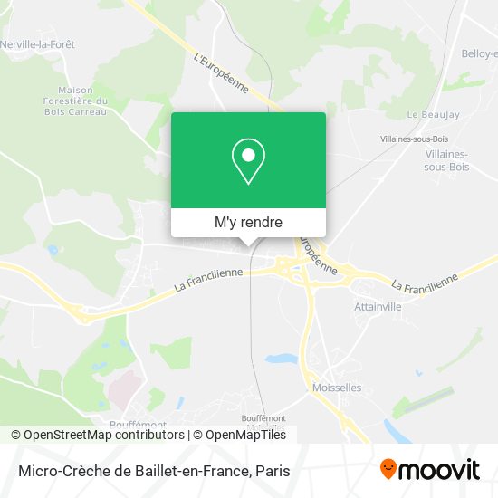 Micro-Crèche de Baillet-en-France plan