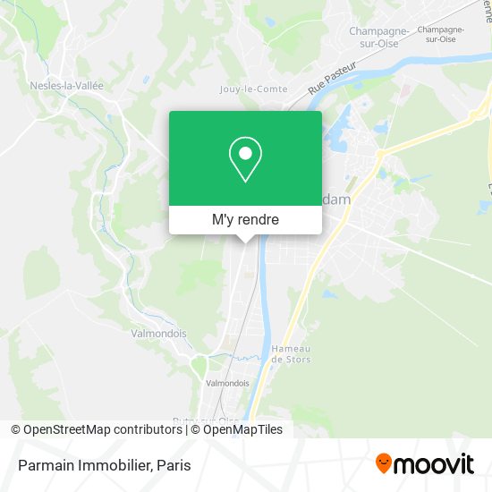 Parmain Immobilier plan