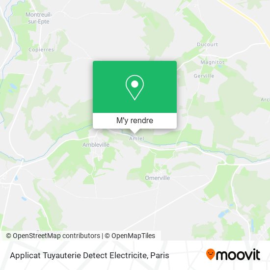 Applicat Tuyauterie Detect Electricite plan