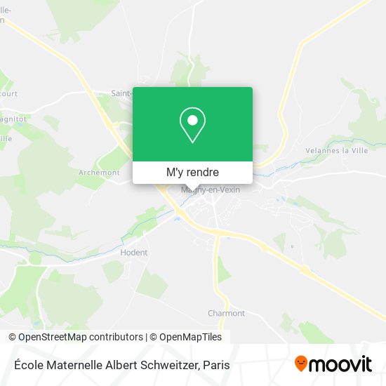 École Maternelle Albert Schweitzer plan