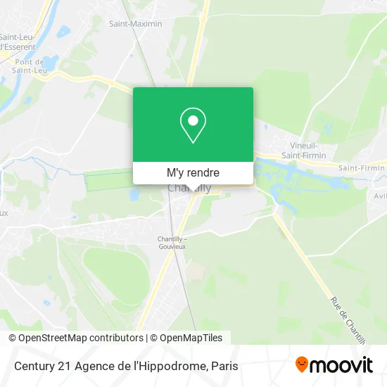 Century 21 Agence de l'Hippodrome plan