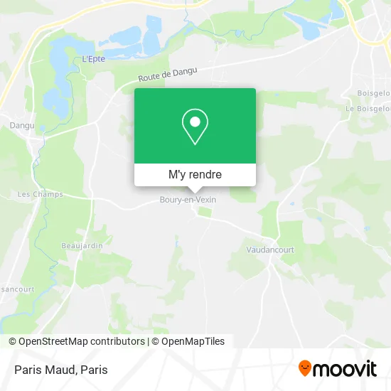 Paris Maud plan