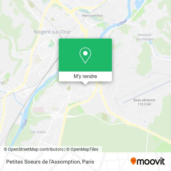 Petites Soeurs de l'Assomption plan