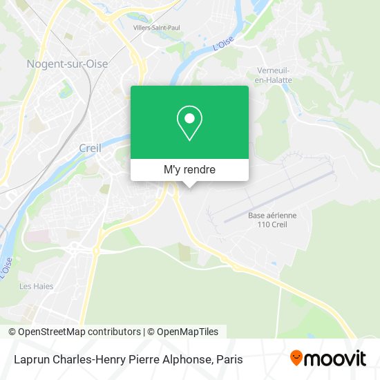 Laprun Charles-Henry Pierre Alphonse plan