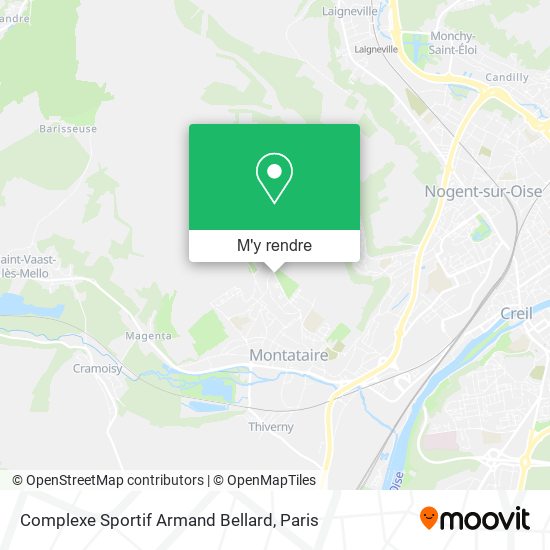 Complexe Sportif Armand Bellard plan