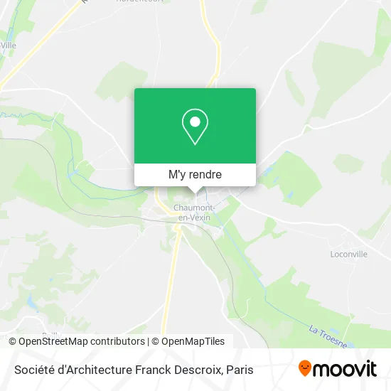 Société d'Architecture Franck Descroix plan
