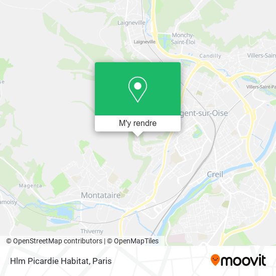 Hlm Picardie Habitat plan