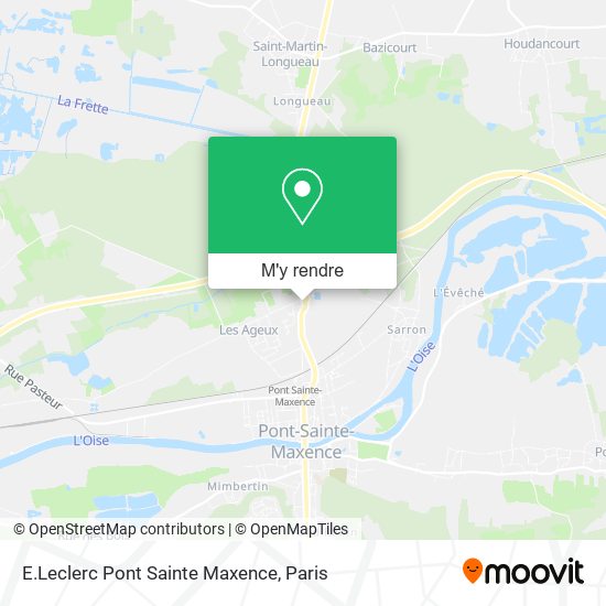 E.Leclerc Pont Sainte Maxence plan