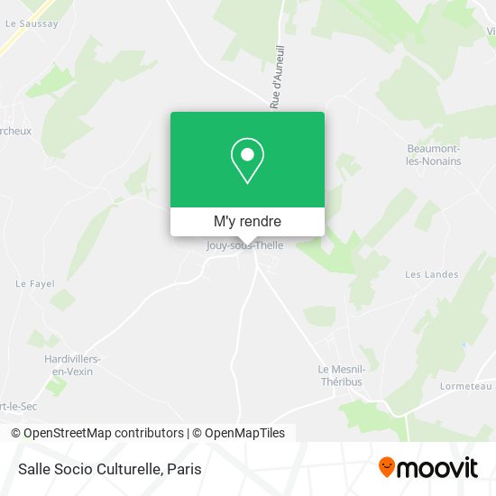 Salle Socio Culturelle plan