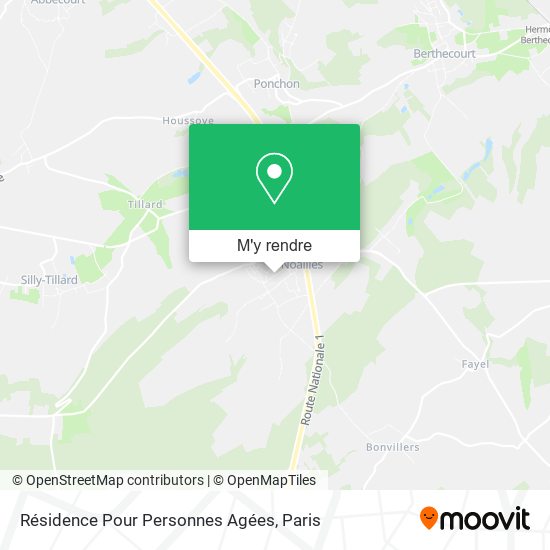 Résidence Pour Personnes Agées plan