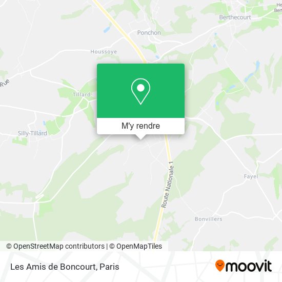 Les Amis de Boncourt plan