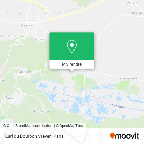 Earl du Bourbon Vreven plan