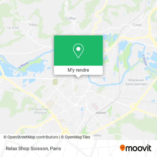 Relax Shop Soisson plan
