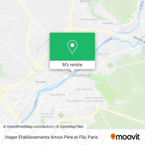 Hager Etablissements Artois Père et Fils plan
