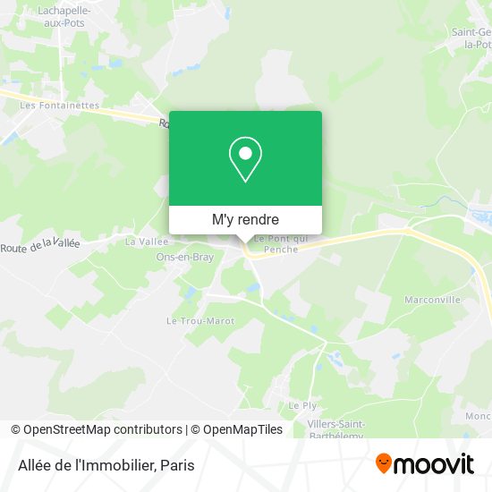 Allée de l'Immobilier plan