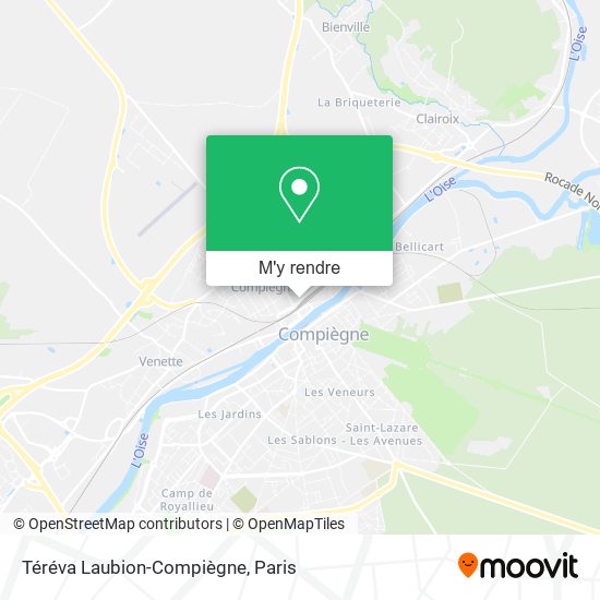 Téréva Laubion-Compiègne plan