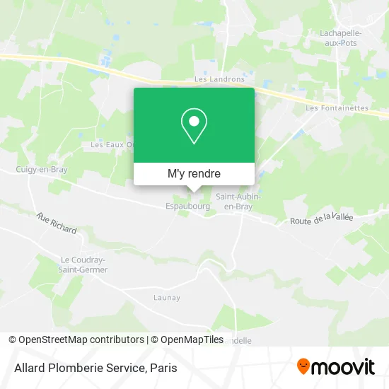 Allard Plomberie Service plan