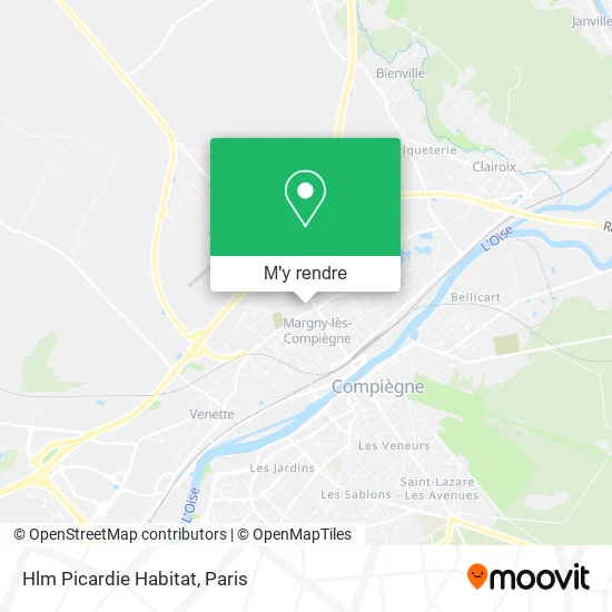 Hlm Picardie Habitat plan