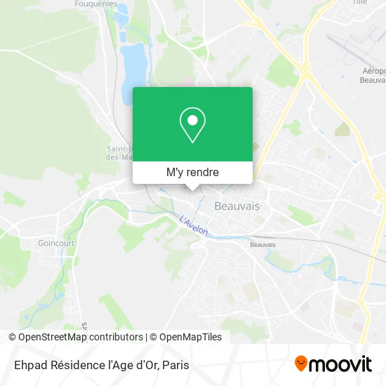 Ehpad Résidence l'Age d'Or plan