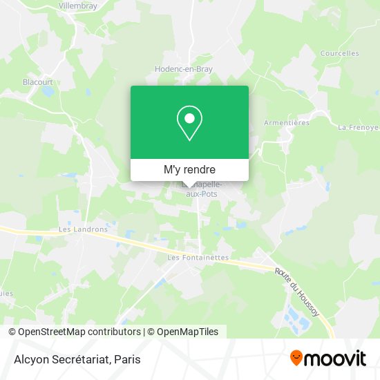 Alcyon Secrétariat plan