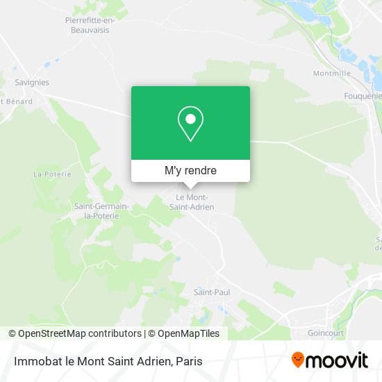 Immobat le Mont Saint Adrien plan