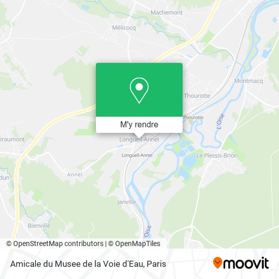 Amicale du Musee de la Voie d'Eau plan