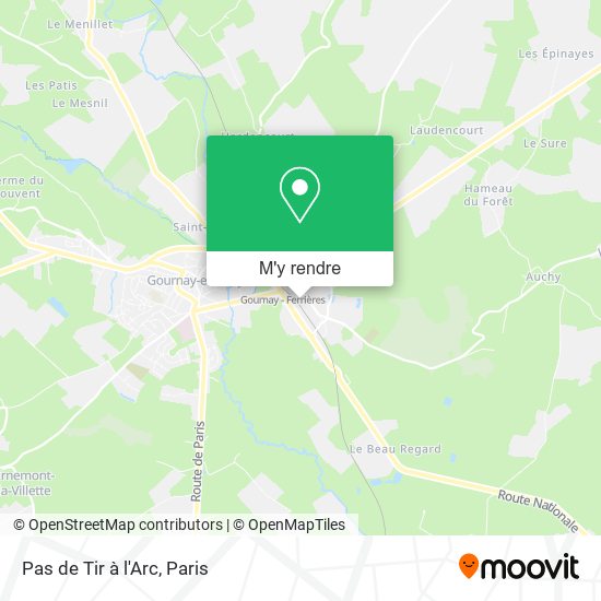 Pas de Tir à l'Arc plan