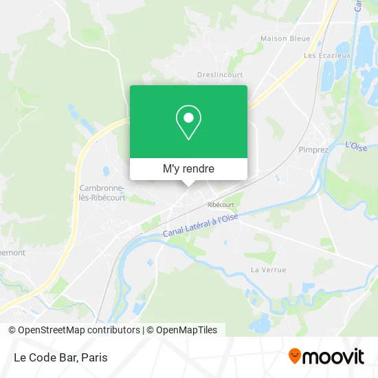 Le Code Bar plan