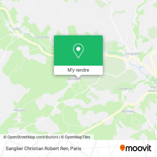 Sanglier Christian Robert Ren plan