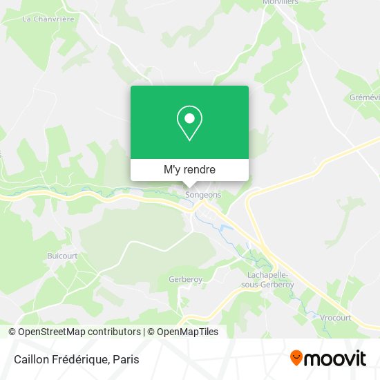 Caillon Frédérique plan