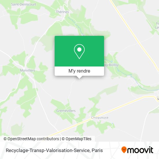 Recyclage-Transp-Valorisation-Service plan