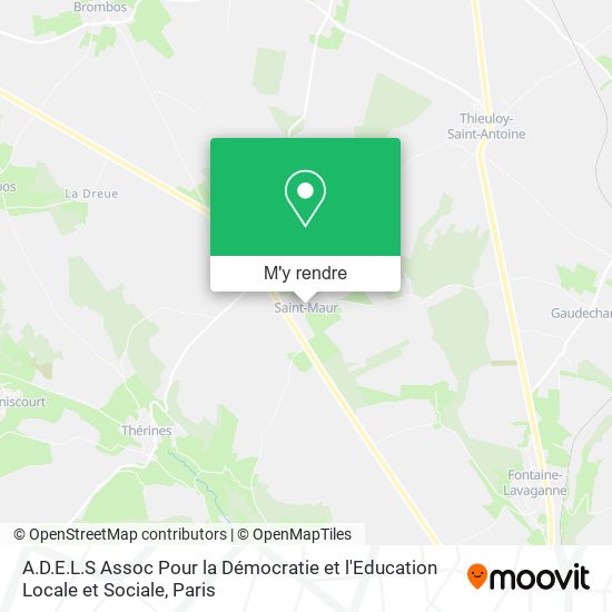 A.D.E.L.S Assoc Pour la Démocratie et l'Education Locale et Sociale plan