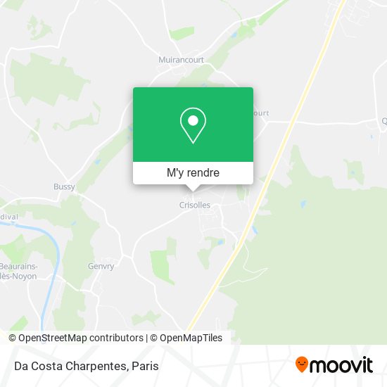 Da Costa Charpentes plan