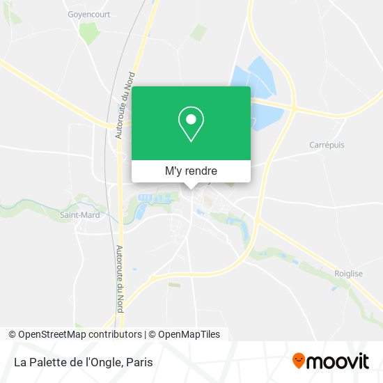La Palette de l'Ongle plan