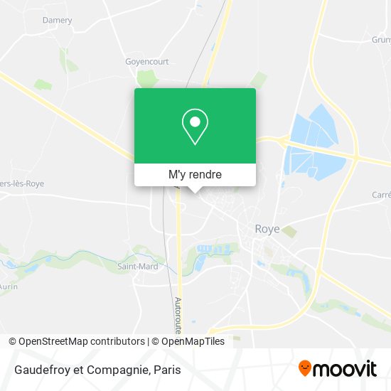 Gaudefroy et Compagnie plan