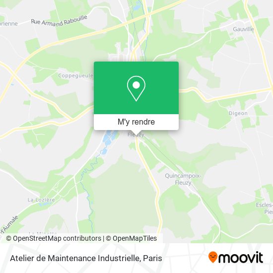 Atelier de Maintenance Industrielle plan