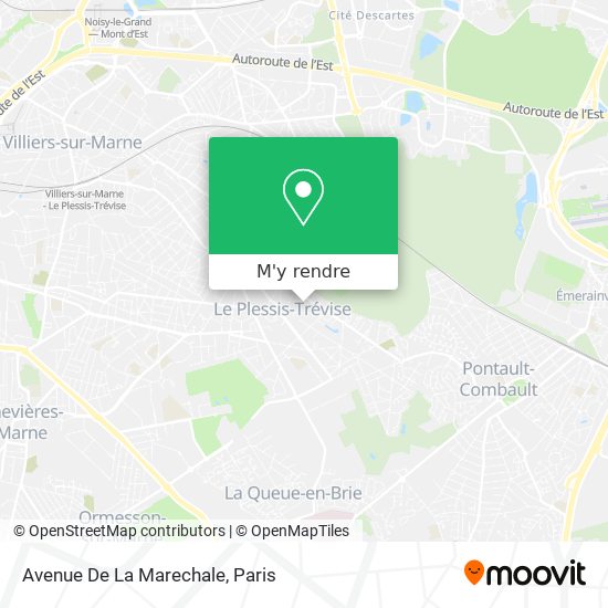 Avenue De La Marechale plan