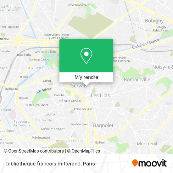 bibliotheque francois mitterand plan