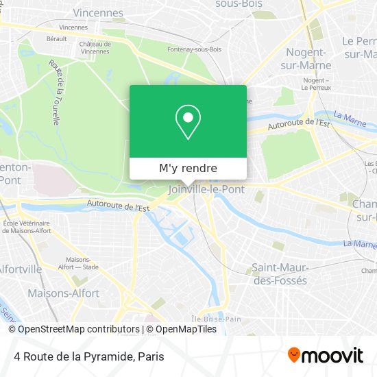 4 Route de la Pyramide plan