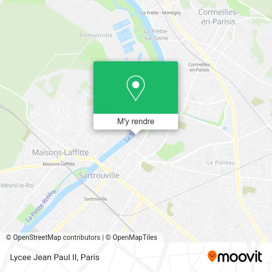 Lycee Jean Paul II plan