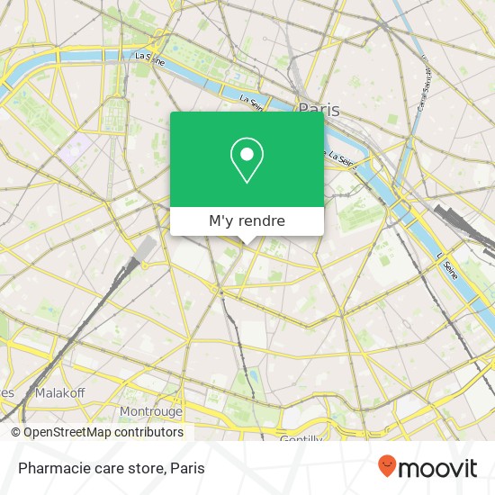 Pharmacie care store plan