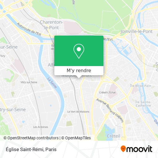 Église Saint-Rémi plan