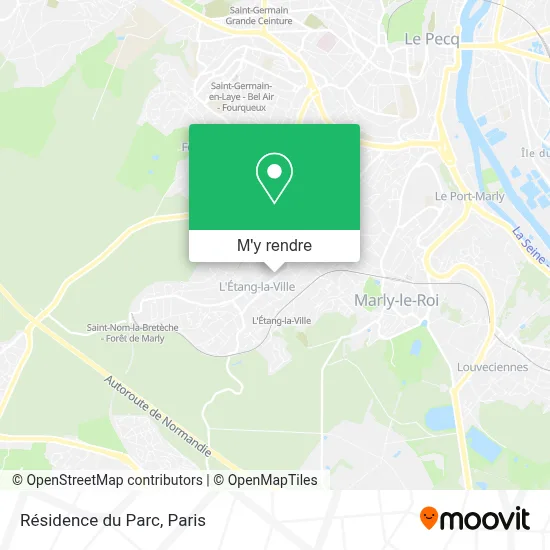 Résidence du Parc plan