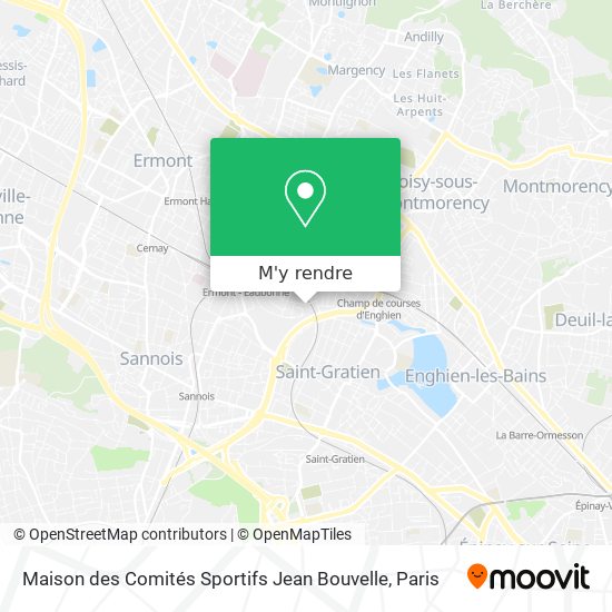Maison des Comités Sportifs Jean Bouvelle plan