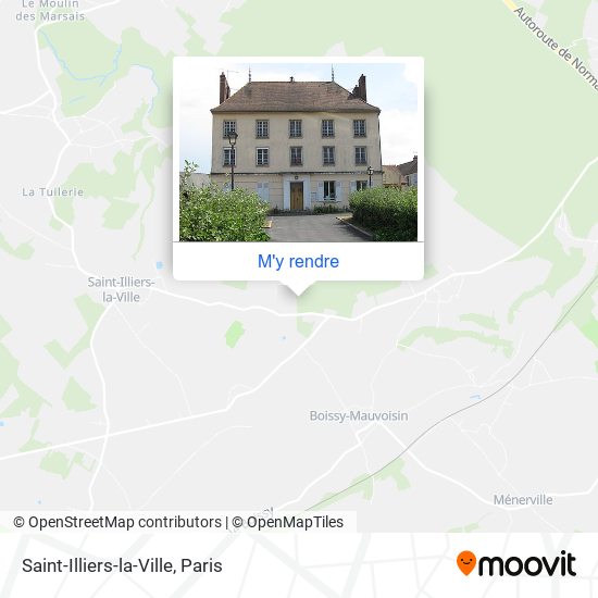 Saint-Illiers-la-Ville plan