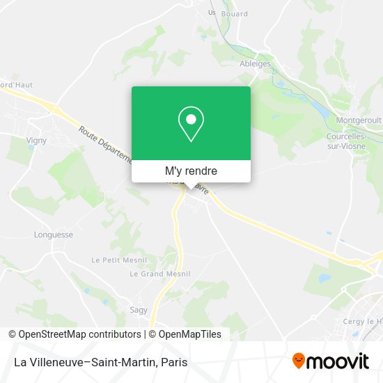 La Villeneuve–Saint-Martin plan
