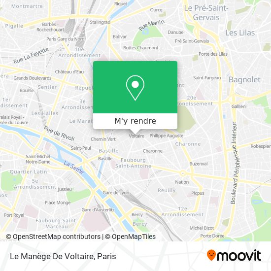 Le Manège De Voltaire plan