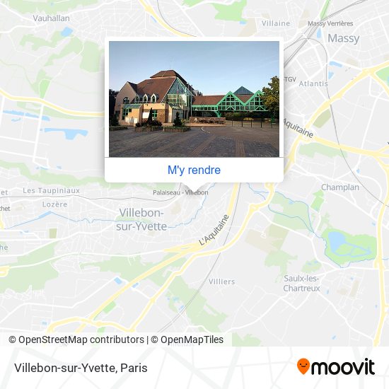 Villebon-sur-Yvette plan